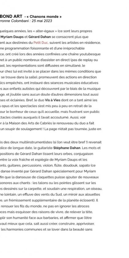 Presse VAV - 2019 à 2023 p2